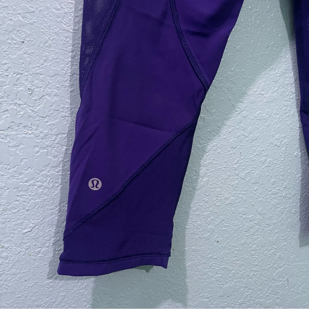 Lululemon Blue Leggings - Picture 4 of 6